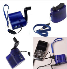 Load image into Gallery viewer, Manual Hand Operated Emergency Power Charger