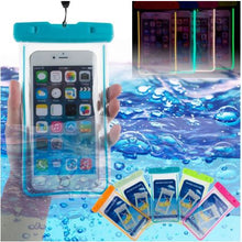 Load image into Gallery viewer, Under Water / Waterproof with LED Light Phone Pouch