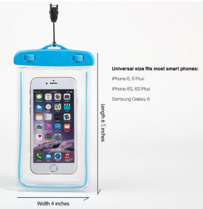 Under Water / Waterproof with LED Light Phone Pouch