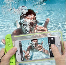 Load image into Gallery viewer, Under Water / Waterproof with LED Light Phone Pouch