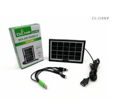 Load image into Gallery viewer, Portable Emergency Solar Panels with USB Charger